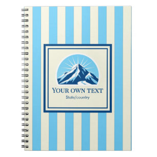Carnet nom de la station de ski Striped Mountain