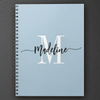 Nom Monogramme personnalisé Cadeau de script moder