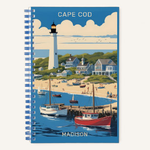Carnet Nom personnalisé Cape Cod Massachusetts