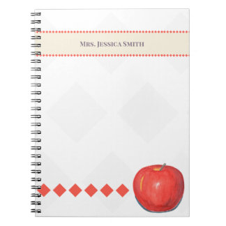 Carnet Nom personnalisé de l'enseignant Notes Apple