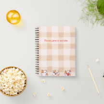 Nom personnalisé des enfants mignons Manga Cartoon