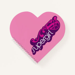 Carnet Nom Super Supergirl et Bouclier S