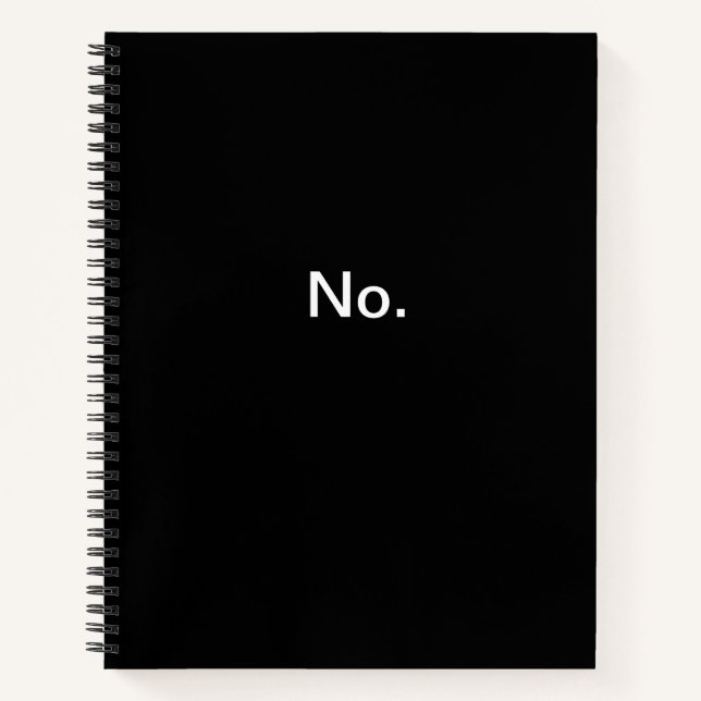 Carnet Non. Ordinateur portable. (Devant)