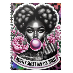 Carnet Non pas aujourd'hui sassy femme drôle femme mère s