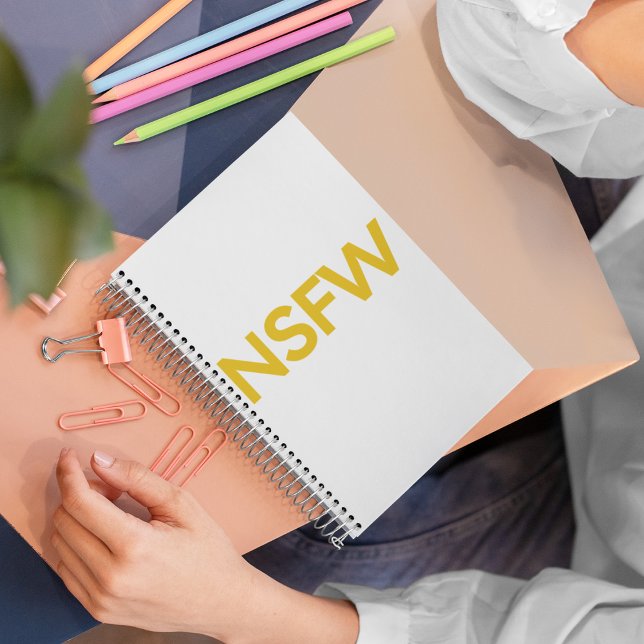 Carnet Non sécuritaire pour le travail (NSFW) (Créateur téléchargé)