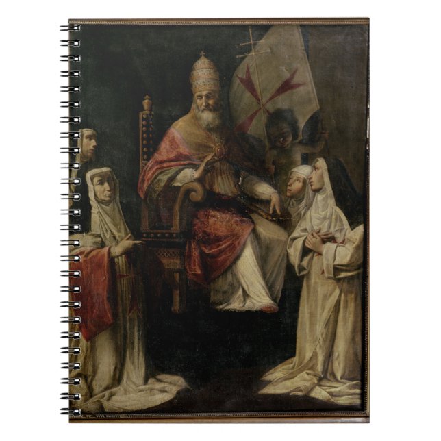 Carnet Nonnes carmélites de bénédiction de pape Clement (Devant)