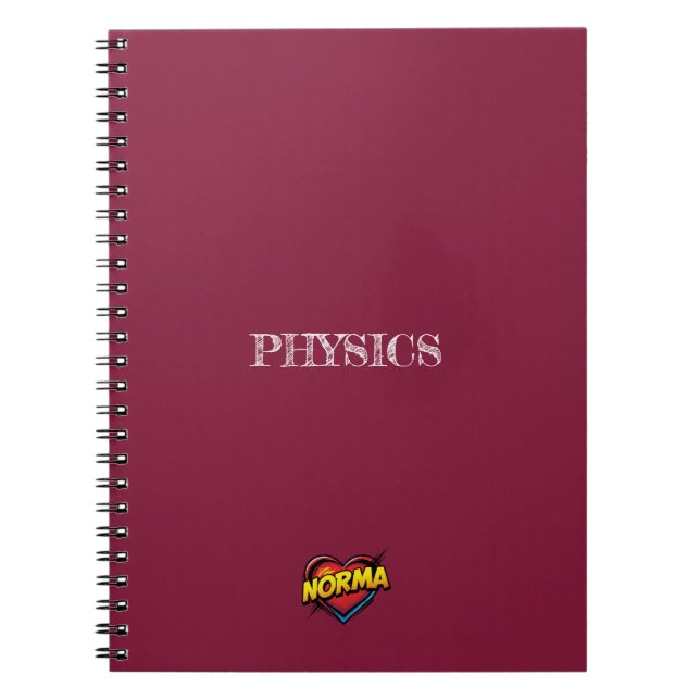 Carnet Norma Heart Marron (Devant)