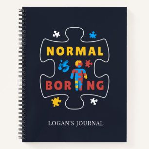 Carnet Normal est Ennuyeux Puzzles de Sensibilisation à l
