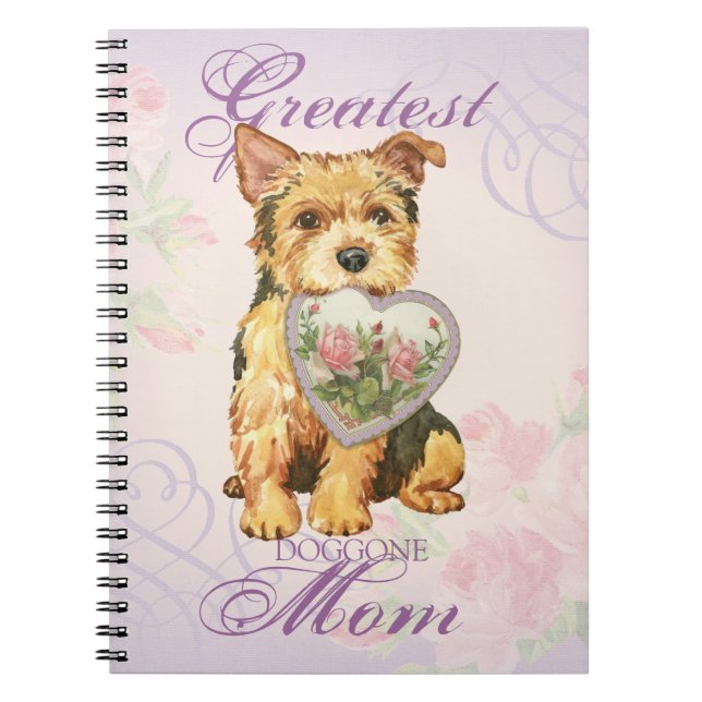 Carnet Norwich Heart Maman (Devant)