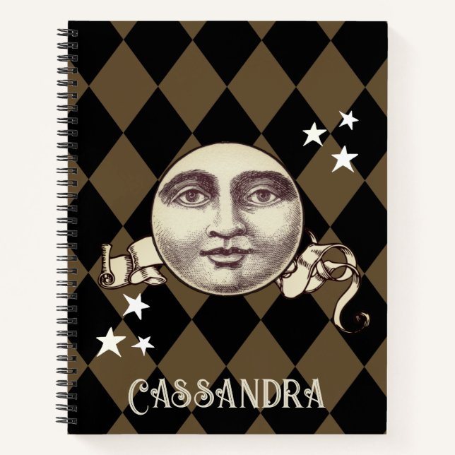 Carnet Nostalgique Vintage Imaginaire Steampunk (Devant)