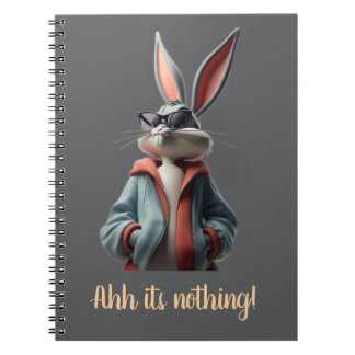 Carnet Note pad bunny's design élégant élégant