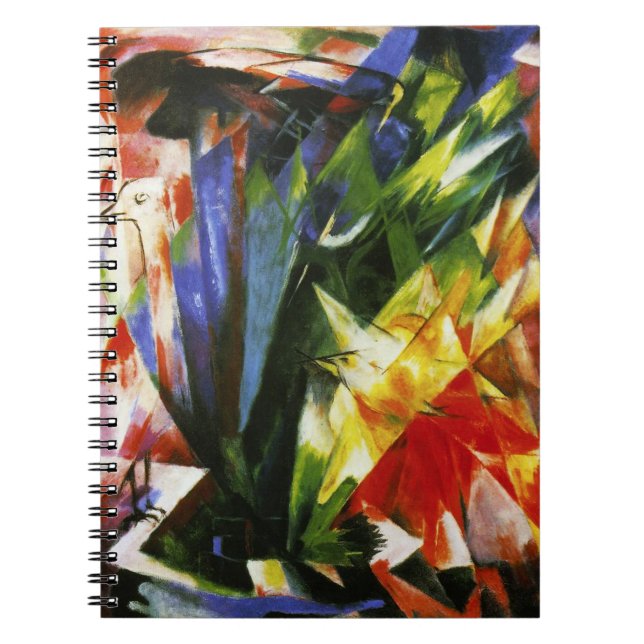 Carnet Notebook des oiseaux de Franz Marc (Devant)