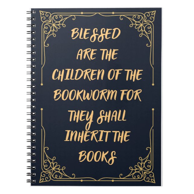 Carnet Notebook for Booklovers (Devant)