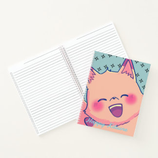 Carnet Notebook Happy Kitsune