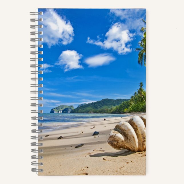 Carnet Notebook spirale de 5,5 po x 8,5 po (Recto)
