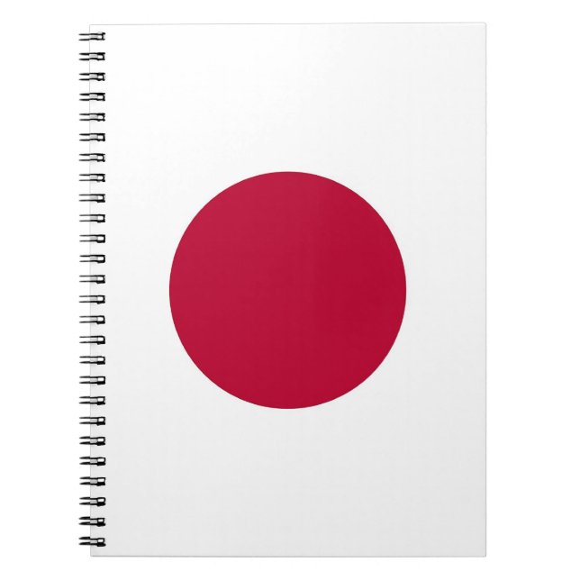 Carnet Notebook with Flag of Japan (Devant)