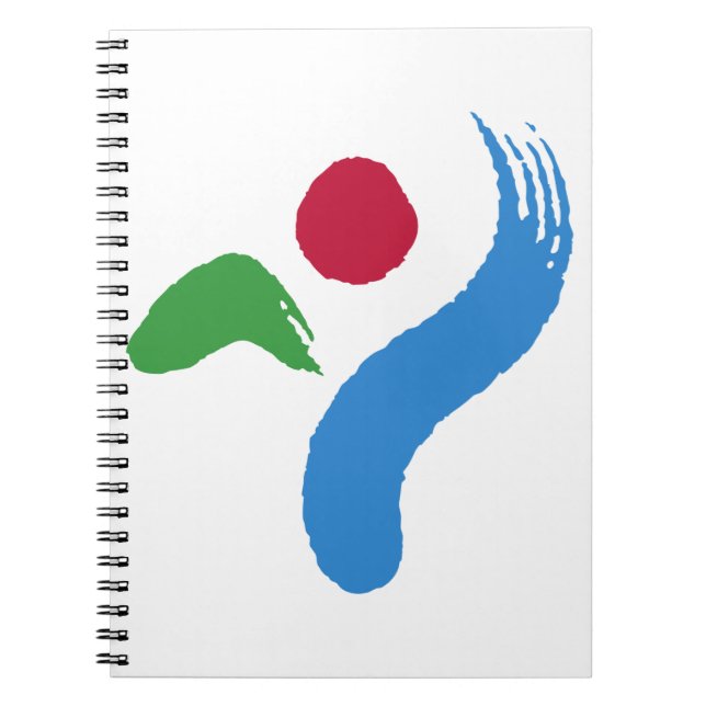Carnet Notebook with Flag of Seoul, South Korea (Devant)