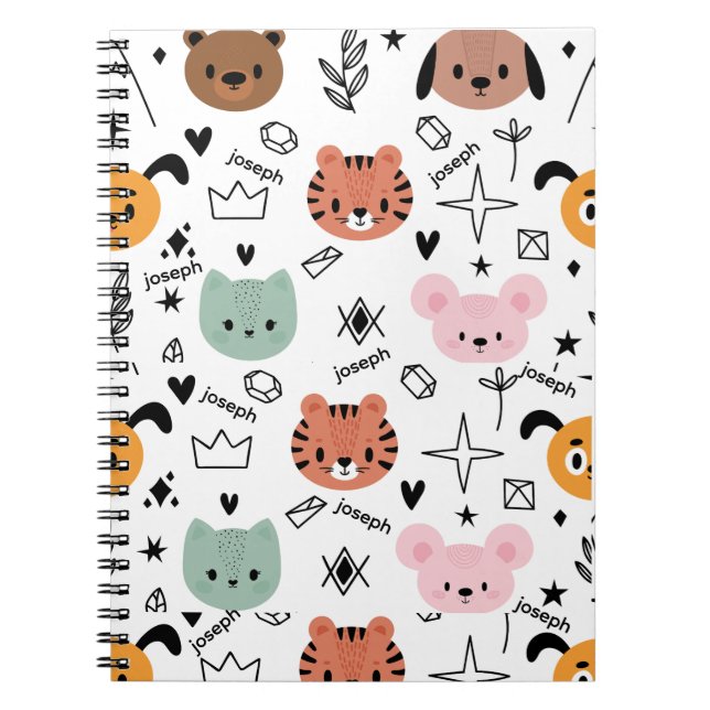 Carnet Notebooks for Kindergarten – Spiral Notebook (Devant)