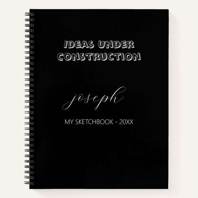 Carnet Notebooks with Spiral – Hardcover Spiral Notebook (Devant)