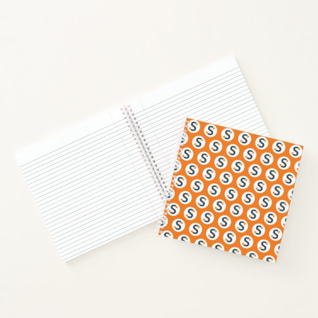 Carnet Notepad - Orange (Intérieur)
