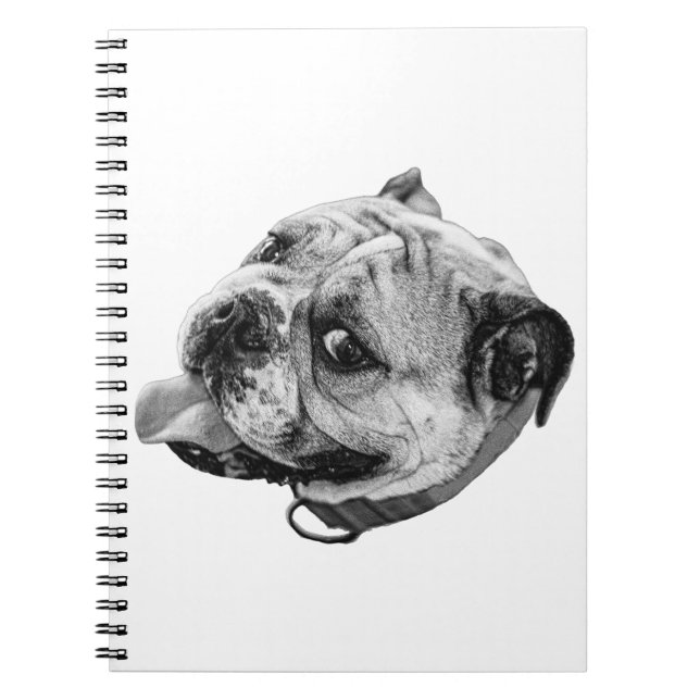 Carnet Notes Bulldog (Devant)