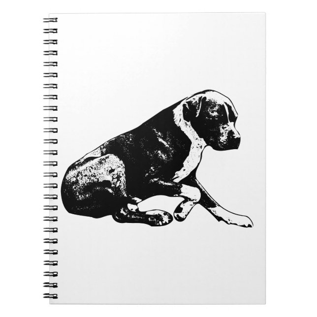 Carnet Notes calmes, concentration canine (Devant)