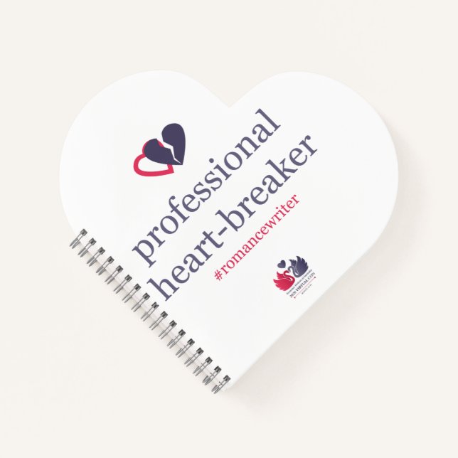 Carnet Notes cardiaques de la conférence virtuelle RWA 20 (Devant)