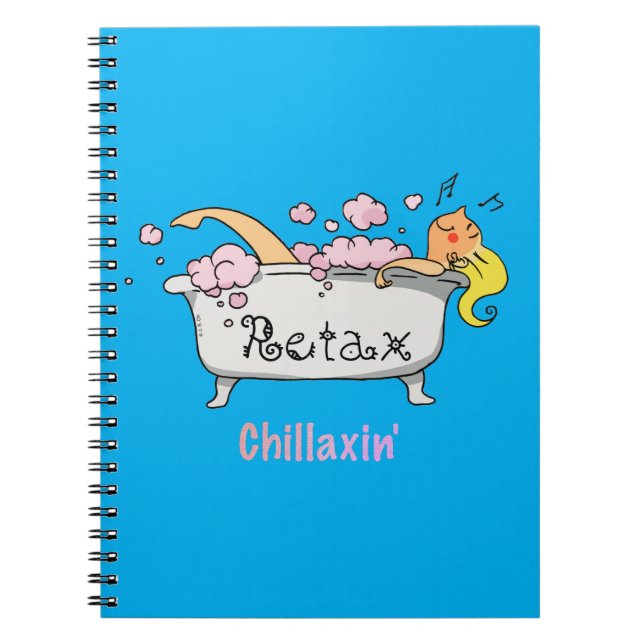 Carnet Notes Chillaxin’ – Thème Relaxation (Devant)