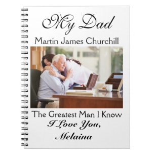 Carnet Notes d'amour pour papa / grand-père / mari