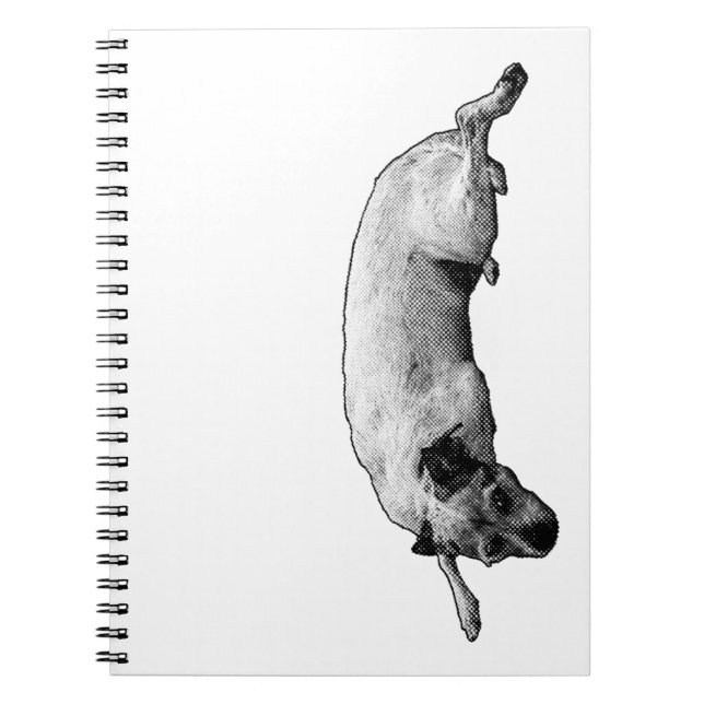 Carnet Notes d'automne avec Retro Pup Energy (Devant)