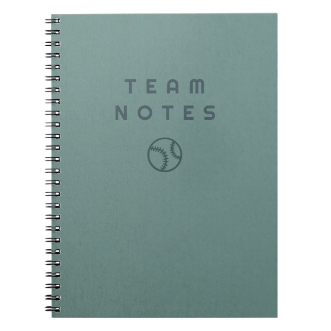 Carnet Notes de baseball - pour les entraîneurs, les joue (Devant)