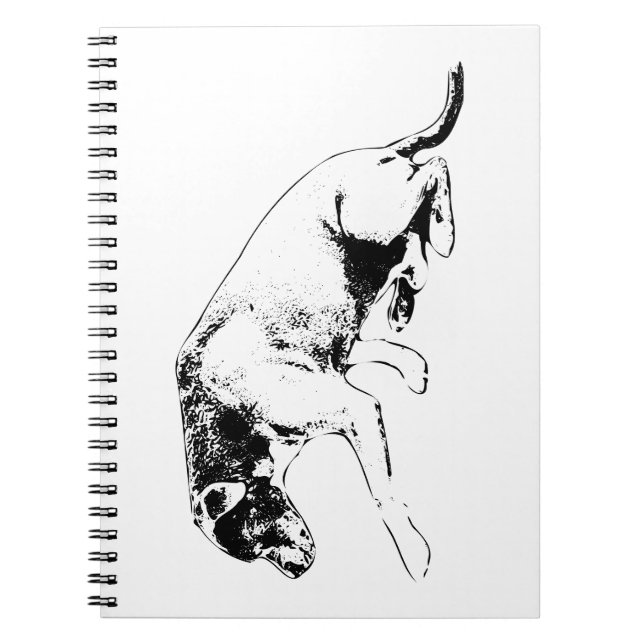 Carnet Notes de formation avec Paw-Up Pup (Devant)