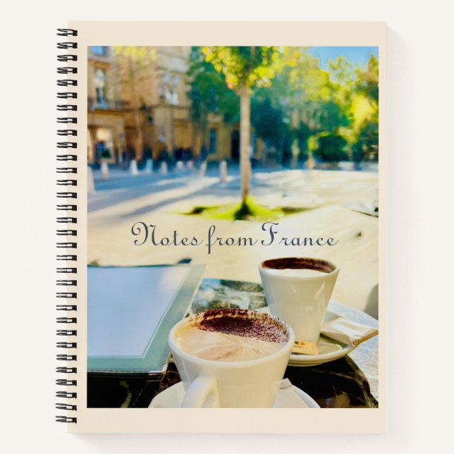 Carnet Notes de France  (Devant)