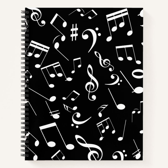 Carnet Notes de musique 2 (Devant)