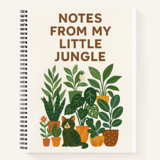 Carnet Notes de My Little Jungle - Plantes intérieurs Not
