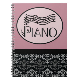 Carnet Notes de pratique en matière de leçon de piano