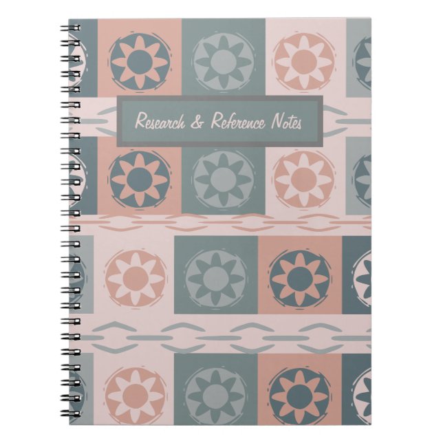 Carnet Notes de recherche et de référence : (Devant)