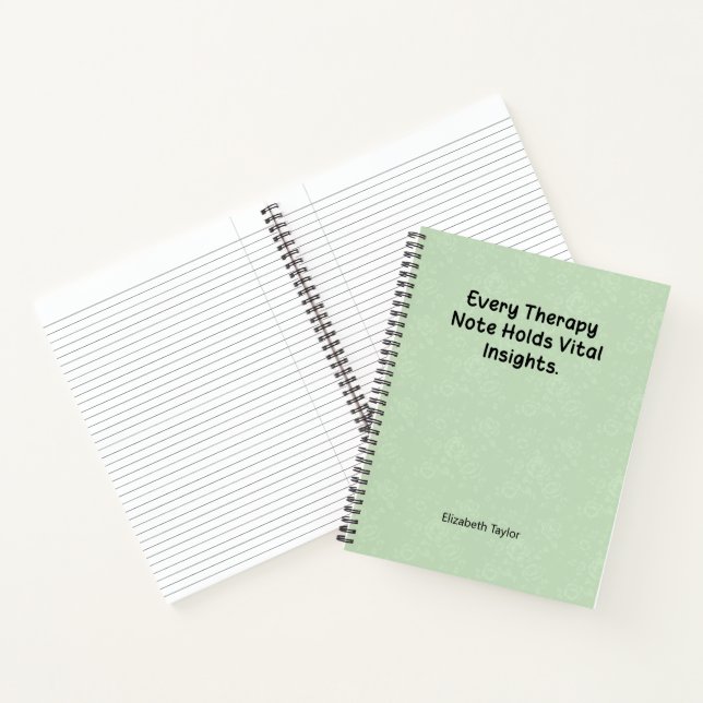 Carnet Notes de thérapie : informations vitales pour votr (Intérieur)