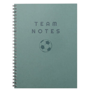 Carnet Notes d'équipe - Football