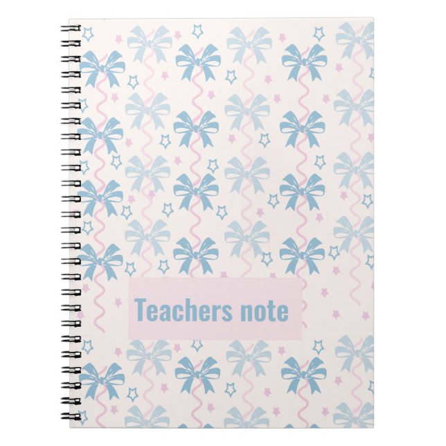 Carnet Notes des enseignants (Devant)