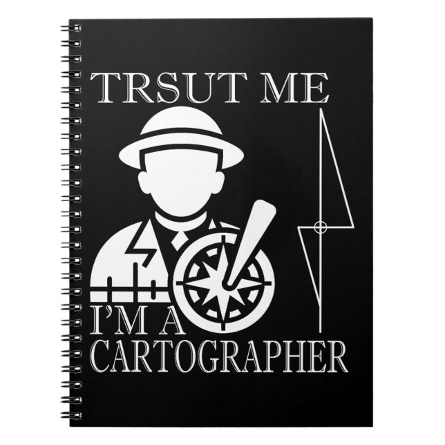 Carnet Notes géospatiales/d'arpenteur (Devant)