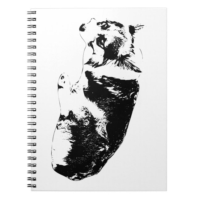Carnet Notes Ink, Guide silencieux (Devant)