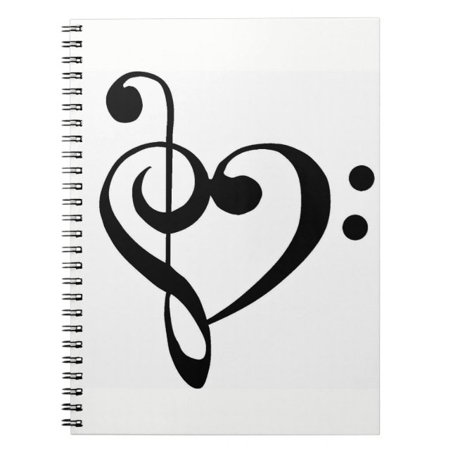 CARNET *NOTES MUSICALES / NOTEBOOK MUSIC LOVER'S* (Devant)