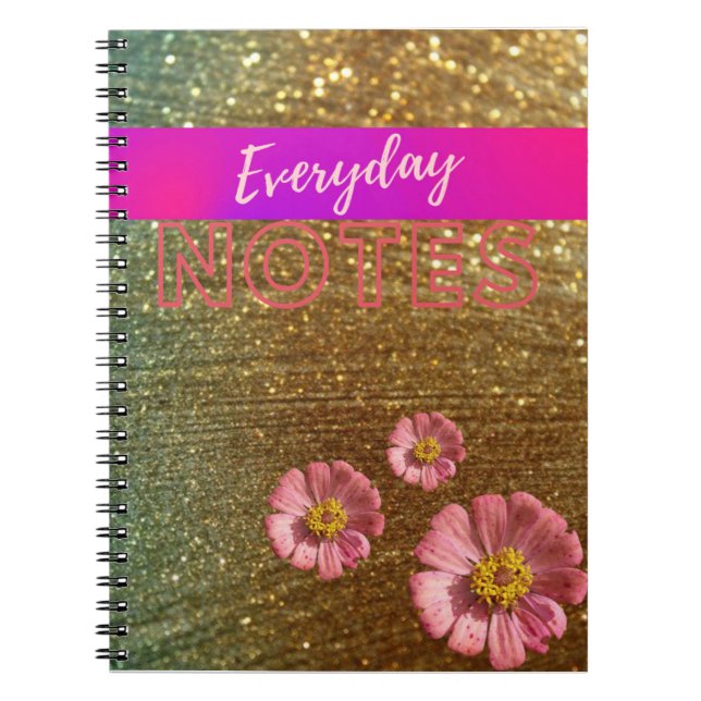 Carnet notes quotidiennes (Devant)