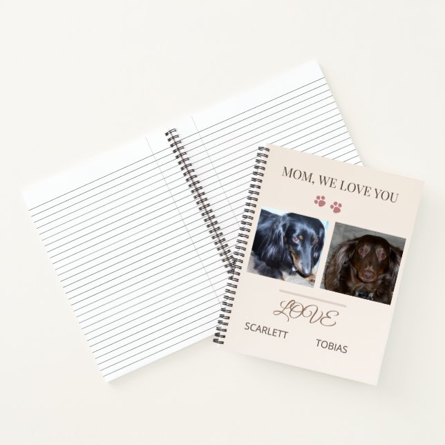 Carnet Notes Remplis De Notre Amour (Intérieur)