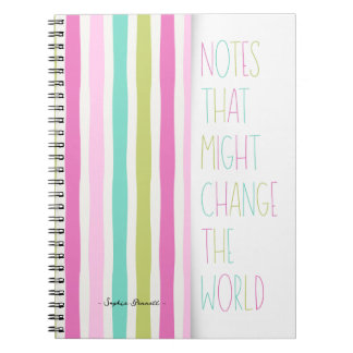 Carnet Notes That Might Change the World – Colorful Strip