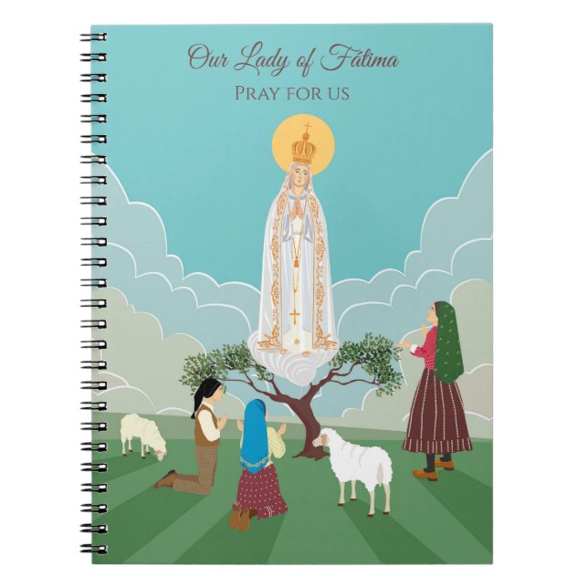 Carnet Notre-Dame de Fatima et les trois bergers (Devant)