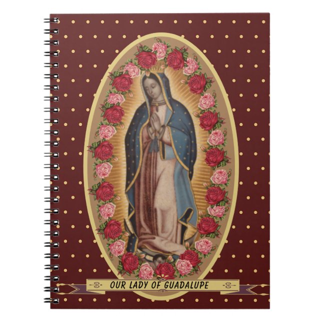 Carnet Notre Dame de Guadalupe Père Noël Maria Vierge esp (Devant)