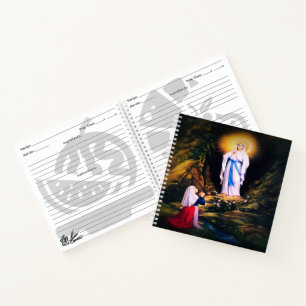 Carnet Notre-Dame de Lourdes avec prière