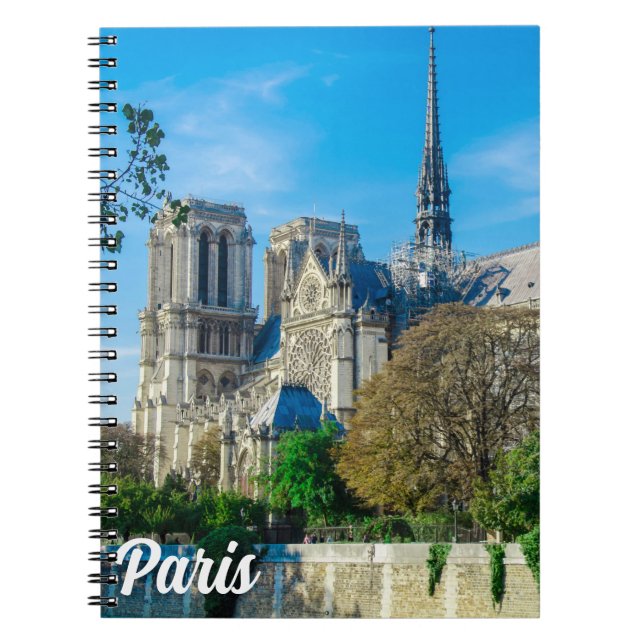 Carnet Notre Dame de Paris en France (Devant)
